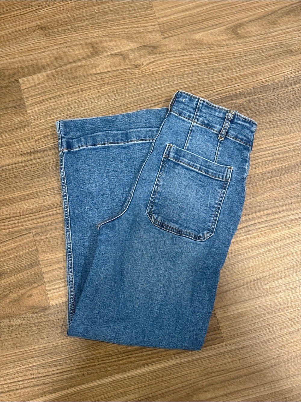 bagatelle Blue Wide-Leg Jeans